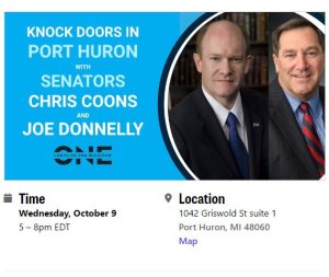 Image For Door Knocking With Chris Coons