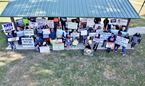 Signs Of Democracy Rally